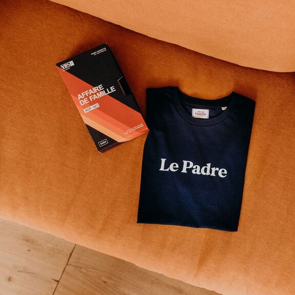 Les Raffineurs - T-Shirt Le Padre - bleu marine