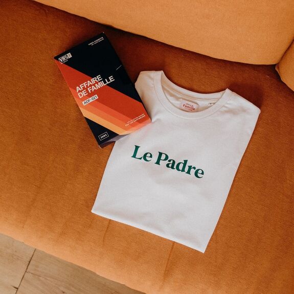 Les Raffineurs - T-Shirt Le Padre - blanc