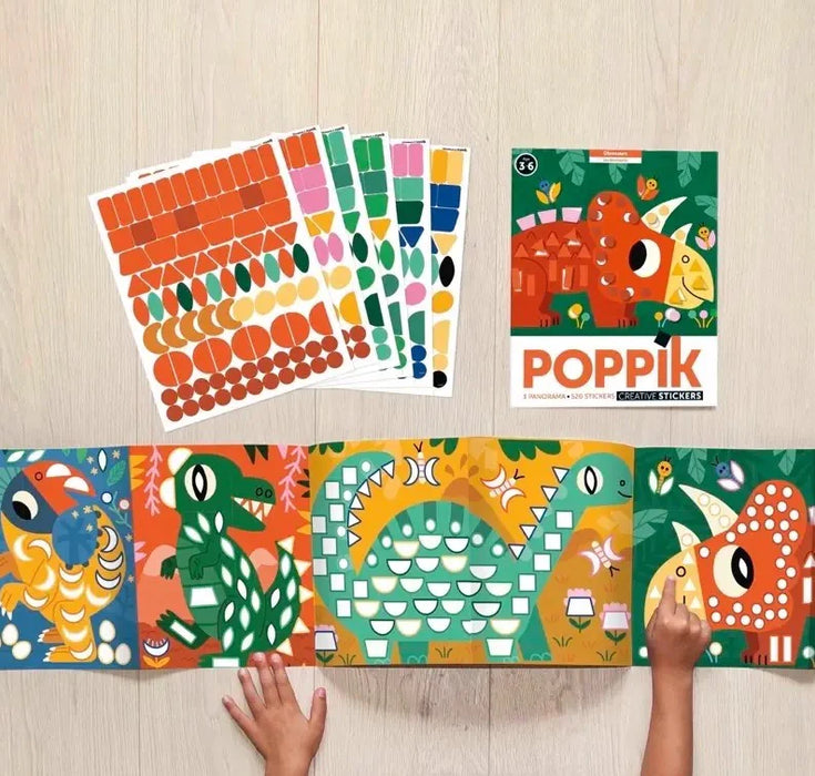 POPPIK - POSTER CREATIF + STICKERS