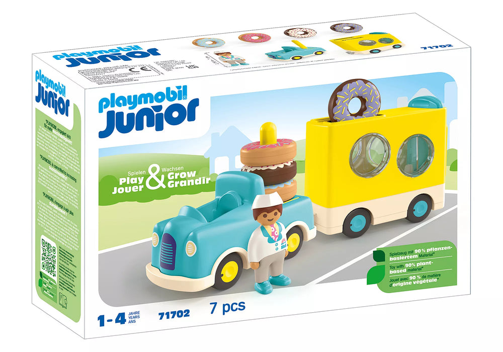 PLAYMOBIL - Junior - Camion de donuts