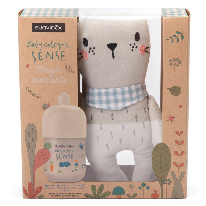 Suavinex  - Coffret Baby cologne Sense + Peluche