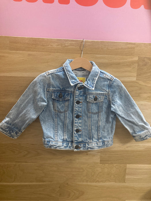 Zara-Veste En Jean-9/12mois