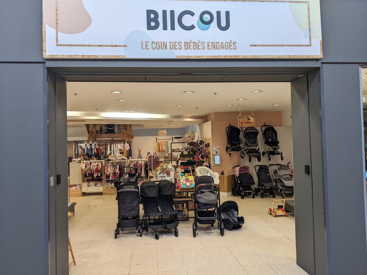 La boutique BIICOU d'Ermont