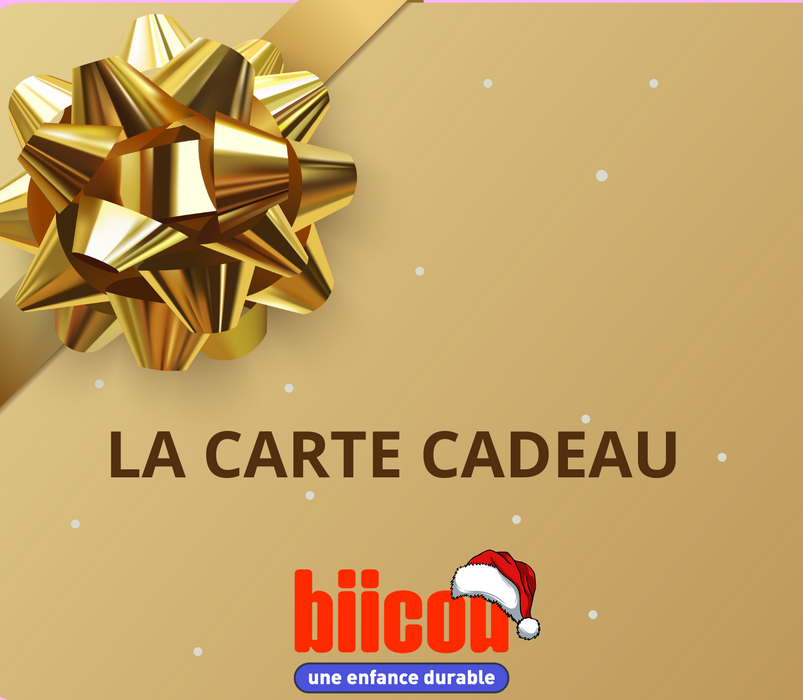 Carte Cadeau BIICOU - Noël