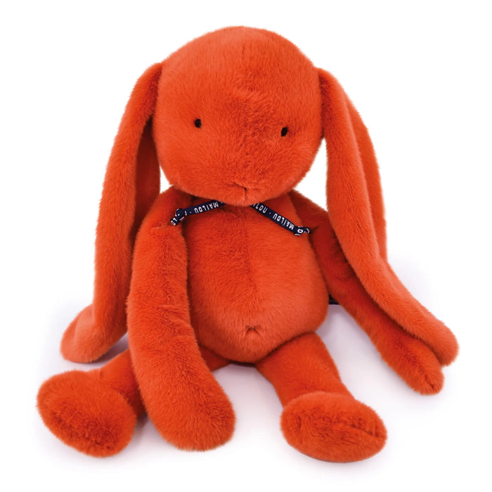 MAÏLOU - Peluche Lapin – Orange potiron – Méloé