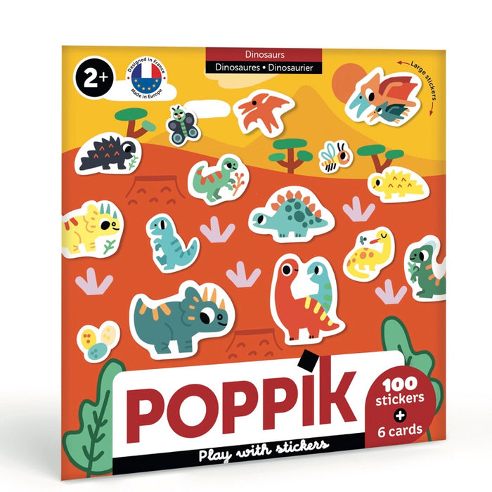 POPPIK - 6 CARTES + 96 GOMMETTES