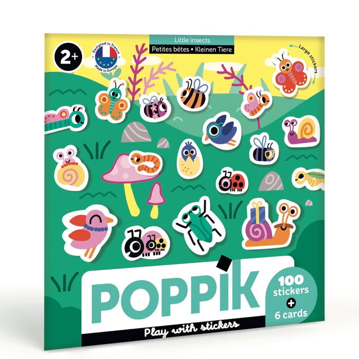 POPPIK - 6 CARDS + 96 STICKERS