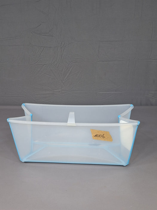 Stokke - Flexi Bath Stokke - Bleu & Blanc