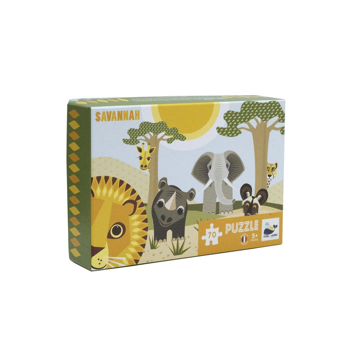 COQ EN PÂTE - Puzzle 70 pièces - Savannah