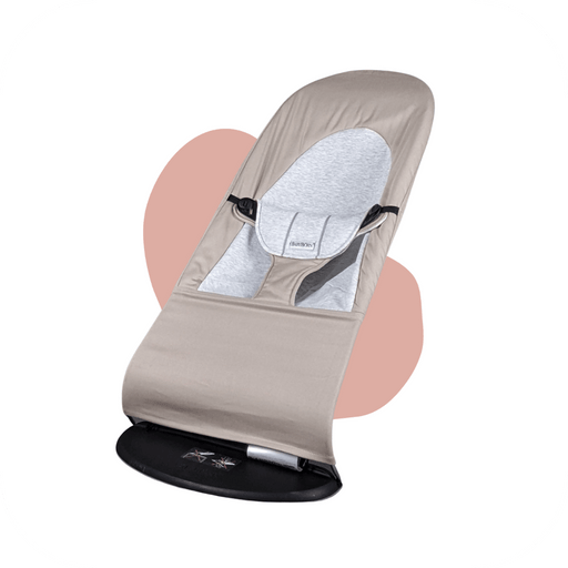 BabyBjörn - Transat Balance Soft Coton Beige & Blanc - BIICOU