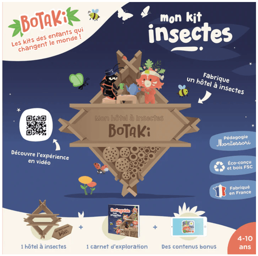Botaki - Kit hotel à insectes - BIICOU