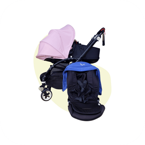 Bugaboo - Bee 3 - Duo Canopy Bleue & Rose - BIICOU