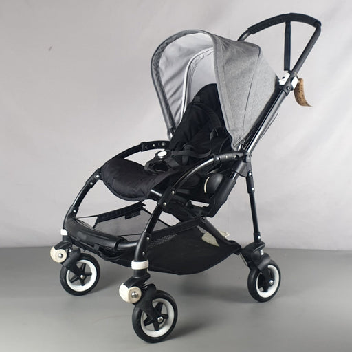 Bugaboo - Bee 5 - Duo Canopy grise avec/sans nacelle - BIICOU