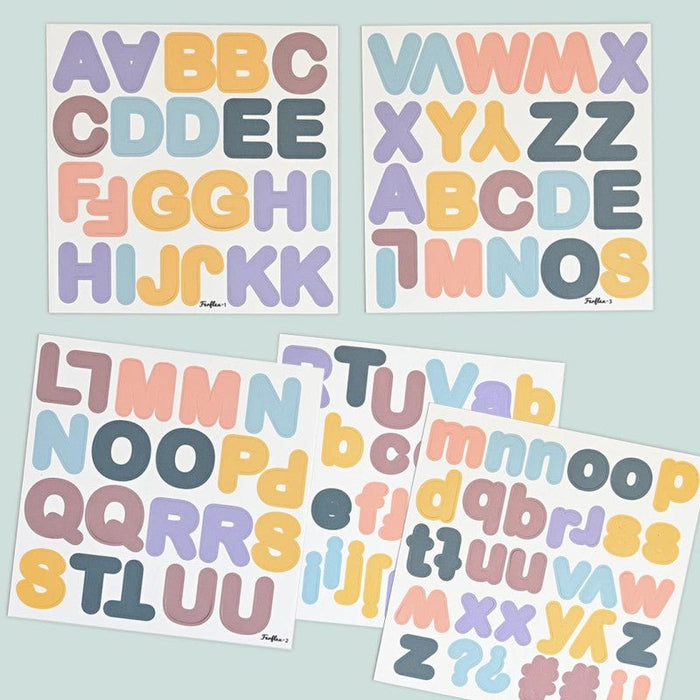 Ferflex - Magnets - Lettres pastel - BIICOU