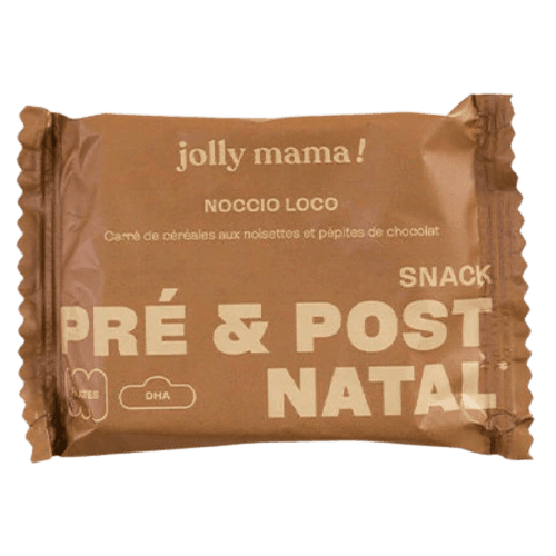 Jolly Mama - Snack pré et post-natal Chocolat/noisettes - BIICOU