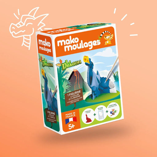 Mako Moulages - Kit créatif Dragon - BIICOU