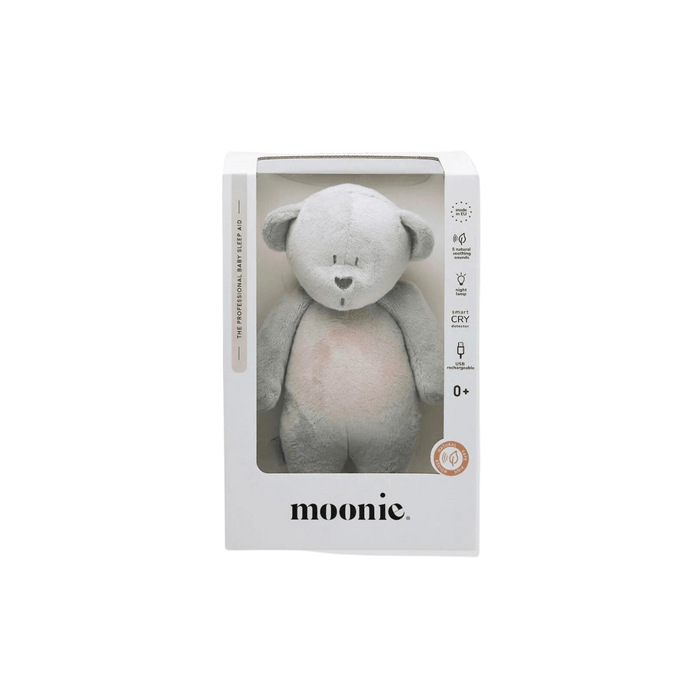 Moonie - Ours douceur gris - Veilleuse - BIICOU