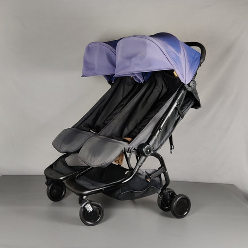 Mountain Buggy - Nano double Canopy Bleue - BIICOU