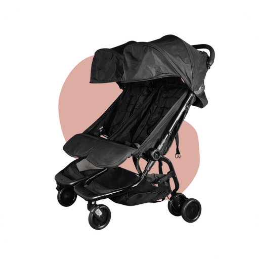 Mountain Buggy - Nano double Noir - BIICOU