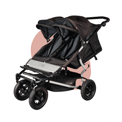 Mountain Buggy - Poussette Duet Double Noire - BIICOU