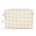 Nobodinoz - Trousse de toilette imperméable Ivory checks - BIICOU