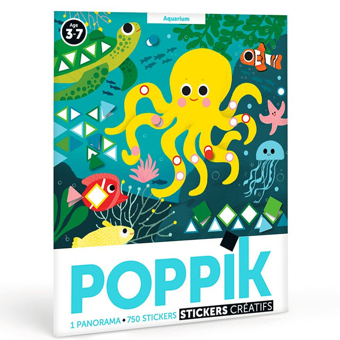 POPPIK - POSTER CREATIF + 750 STICKERS - BIICOU