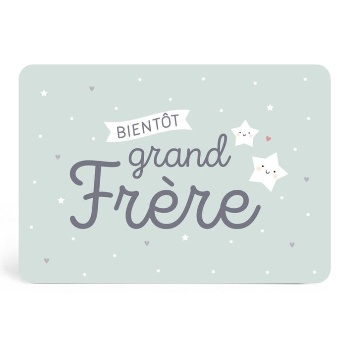 Zü-Boutique - Carte annonce Grand frère - BIICOU