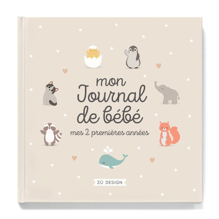 Zü-Boutique - Journal de bébé Mes 2 premières années - BIICOU