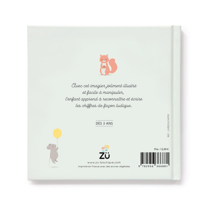 Zü-Boutique - Livre j'apprends les chiffres - BIICOU